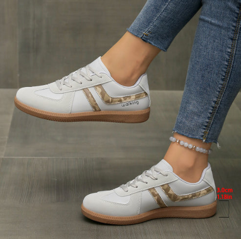Zapatillas Bajas con Cordones – 11 Colores EU 36–42 | Zapatillas de Entrenamiento para Mujer