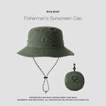 Sombrero de Sol de Nylon de Ala Ancha con Protección UV – Transpirable para Mujer y Hombre