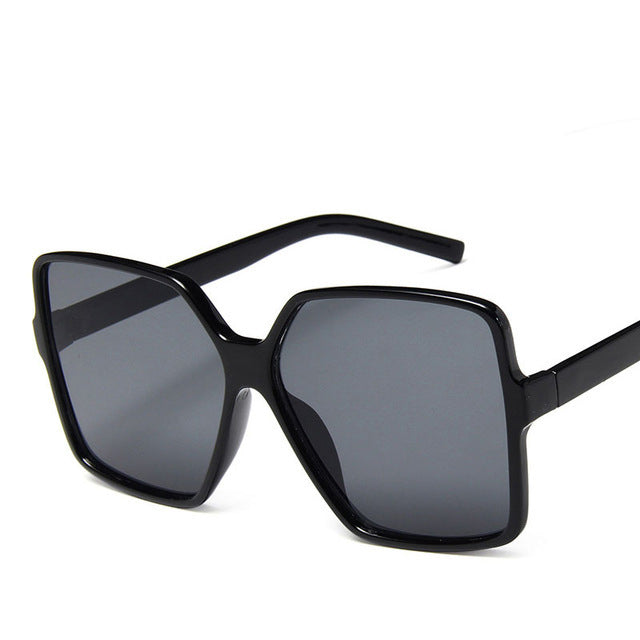 Gafas de sol vintage de montura grande - Gafas de moda UV400