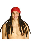 Rasta Bandana With Dreadlocks