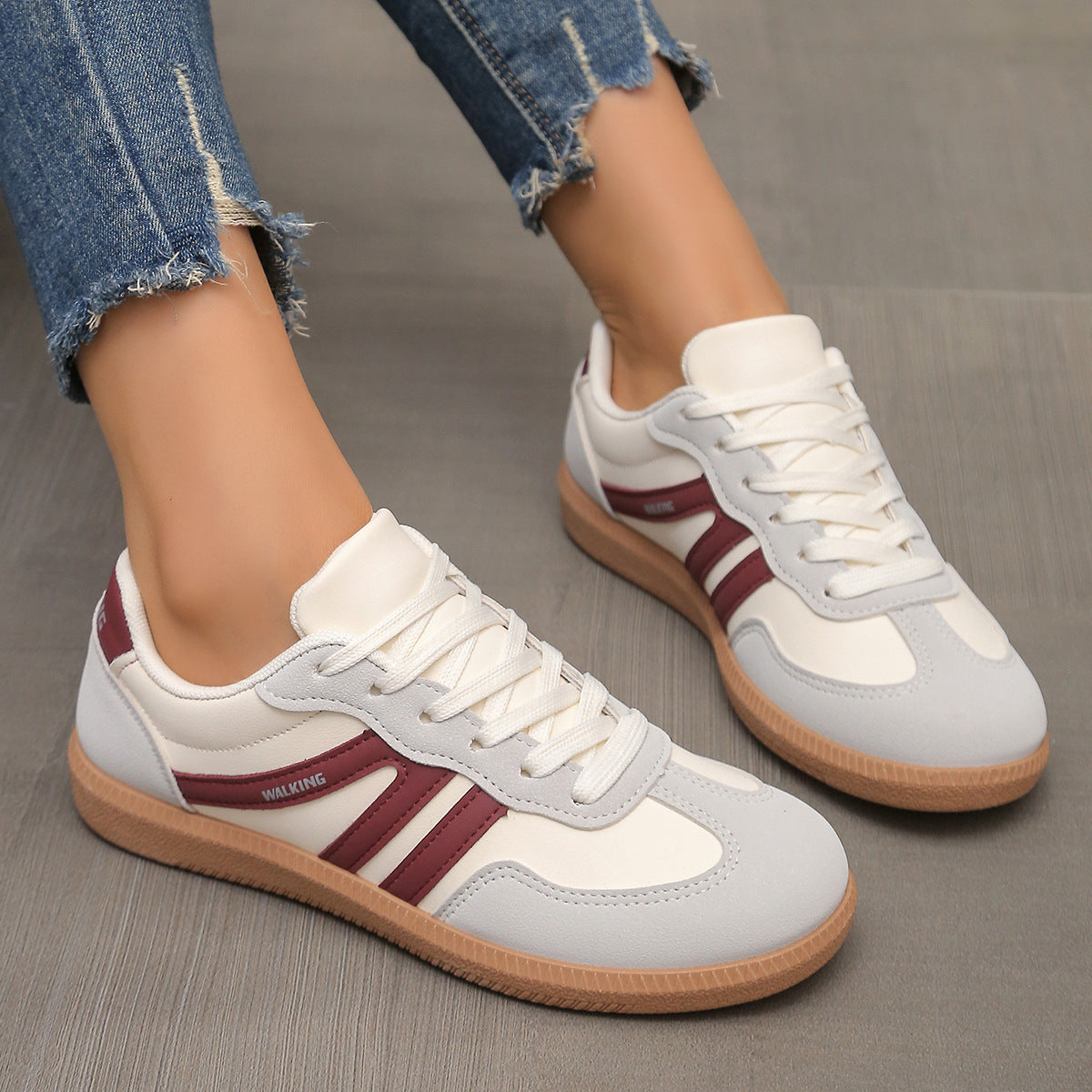 Zapatillas Bajas con Cordones – 11 Colores EU 36–42 | Zapatillas de Entrenamiento para Mujer