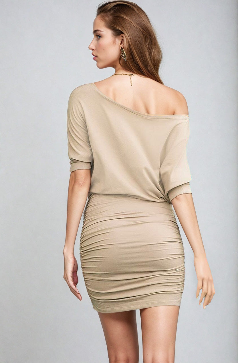 Off the Shoulder Mini Dress