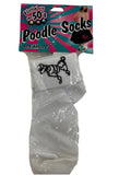 Poodle White Socks