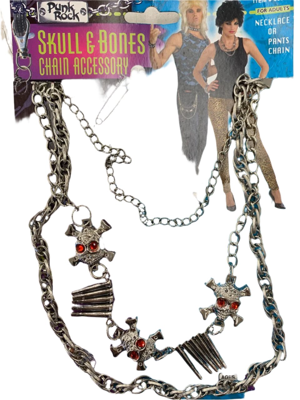 Skull & Bones Necklece