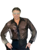 Men's Sequin Shirt