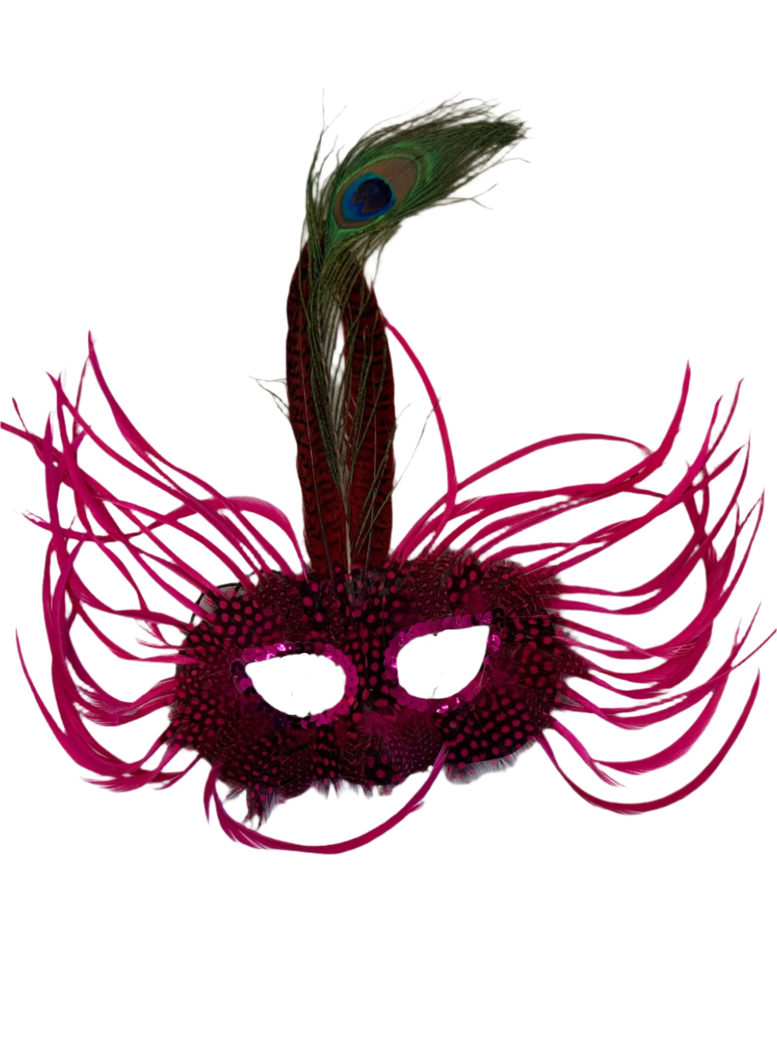 Red Feather Mask
