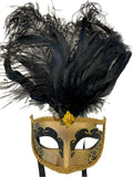 Black Feather Mask