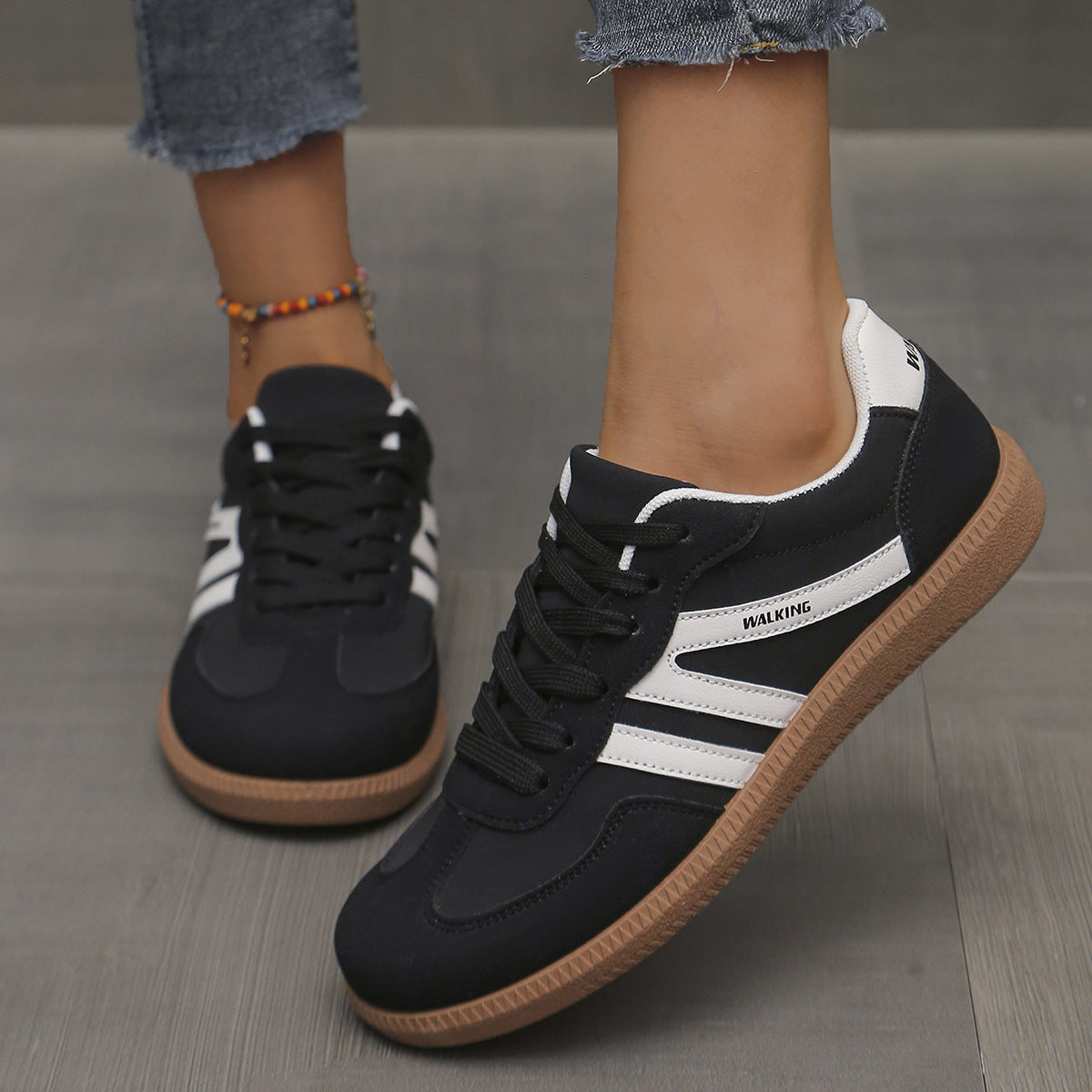 Zapatillas Bajas con Cordones – 11 Colores EU 36–42 | Zapatillas de Entrenamiento para Mujer