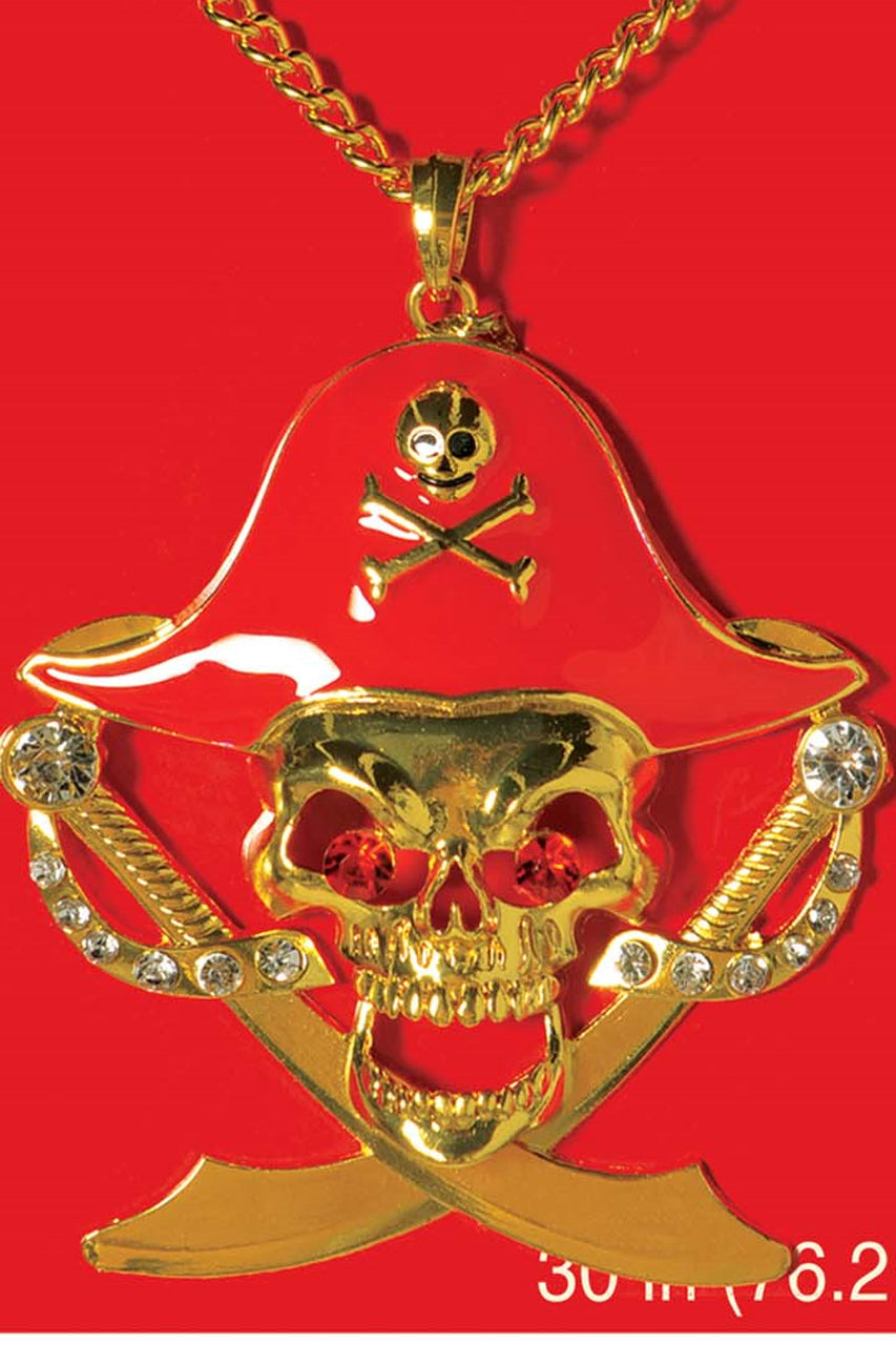 Pirate Skull Necklace