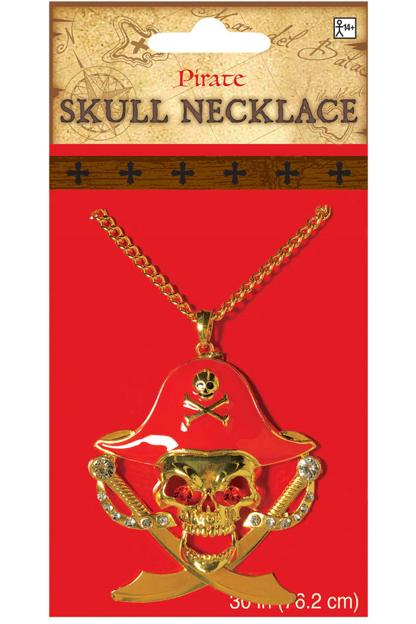 Pirate Skull Necklace