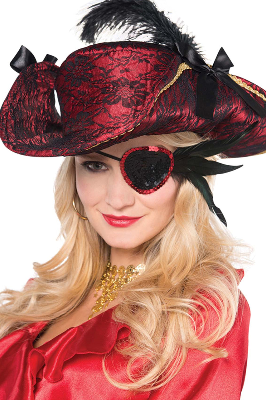 Sequin Pirate Eye Patch