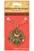 Pirate Medallion Necklace