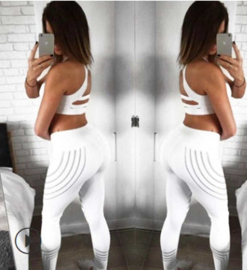 Leggings estampados de entrenamiento para mujer – Pantalones pitillo de corte ajustado