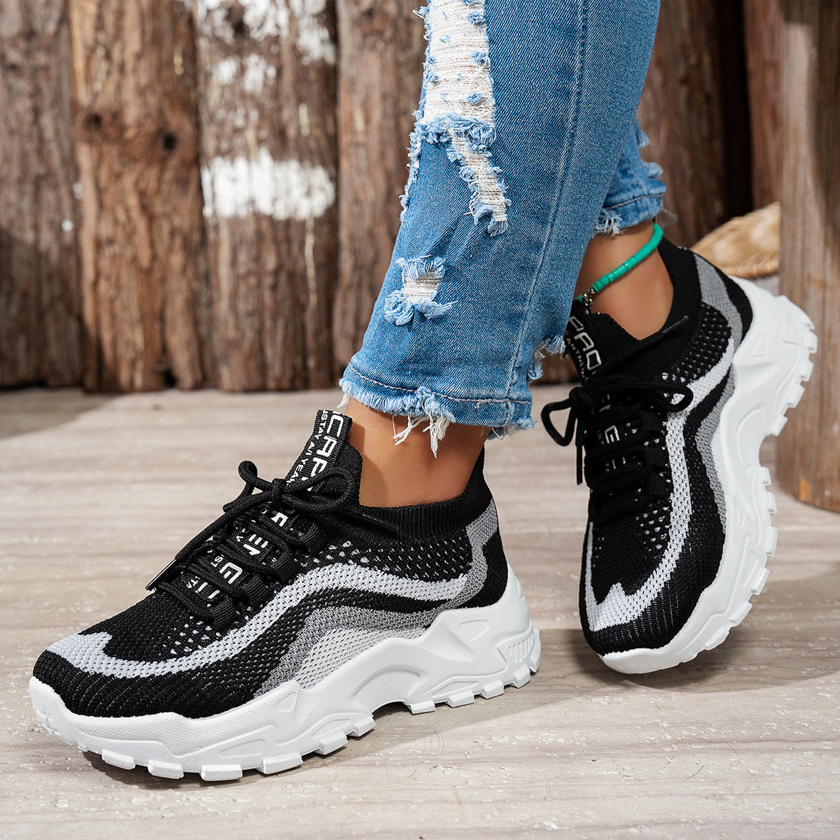 Zapatillas Deportivas Ligeras de Suela Blanda para Mujer