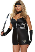 Sexy Curvy Ninja Star Costume