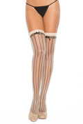 Pinstripe Stockings
