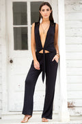 Tie Front Jumpsuit