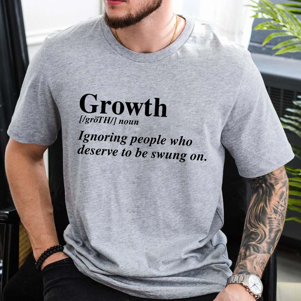 Growth Definition Graphic Tee – Unisex Uplifting Message T-Shirt