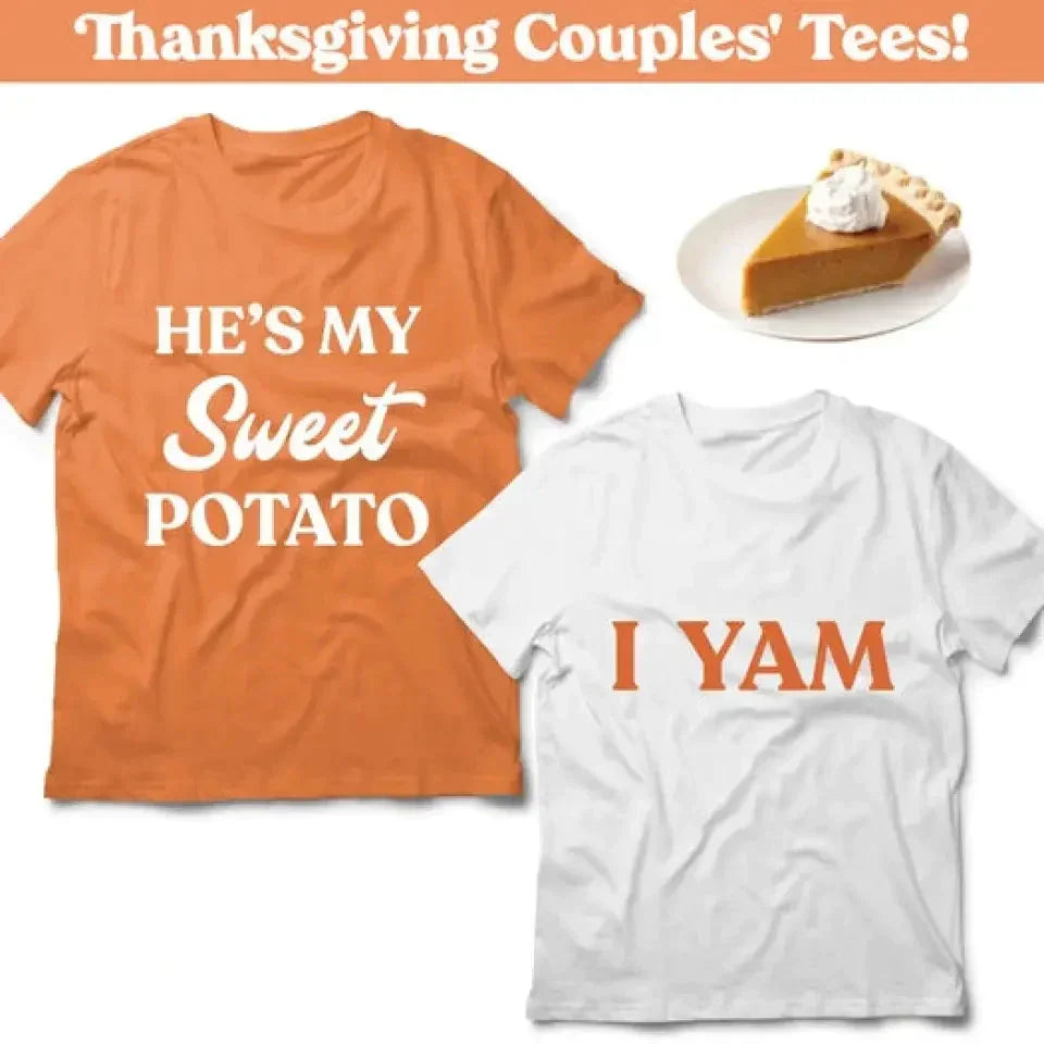 I YAM T-Shirt – Funny Thanksgiving Pun Tee