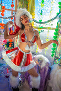 Festive Vinyl Tri Top
