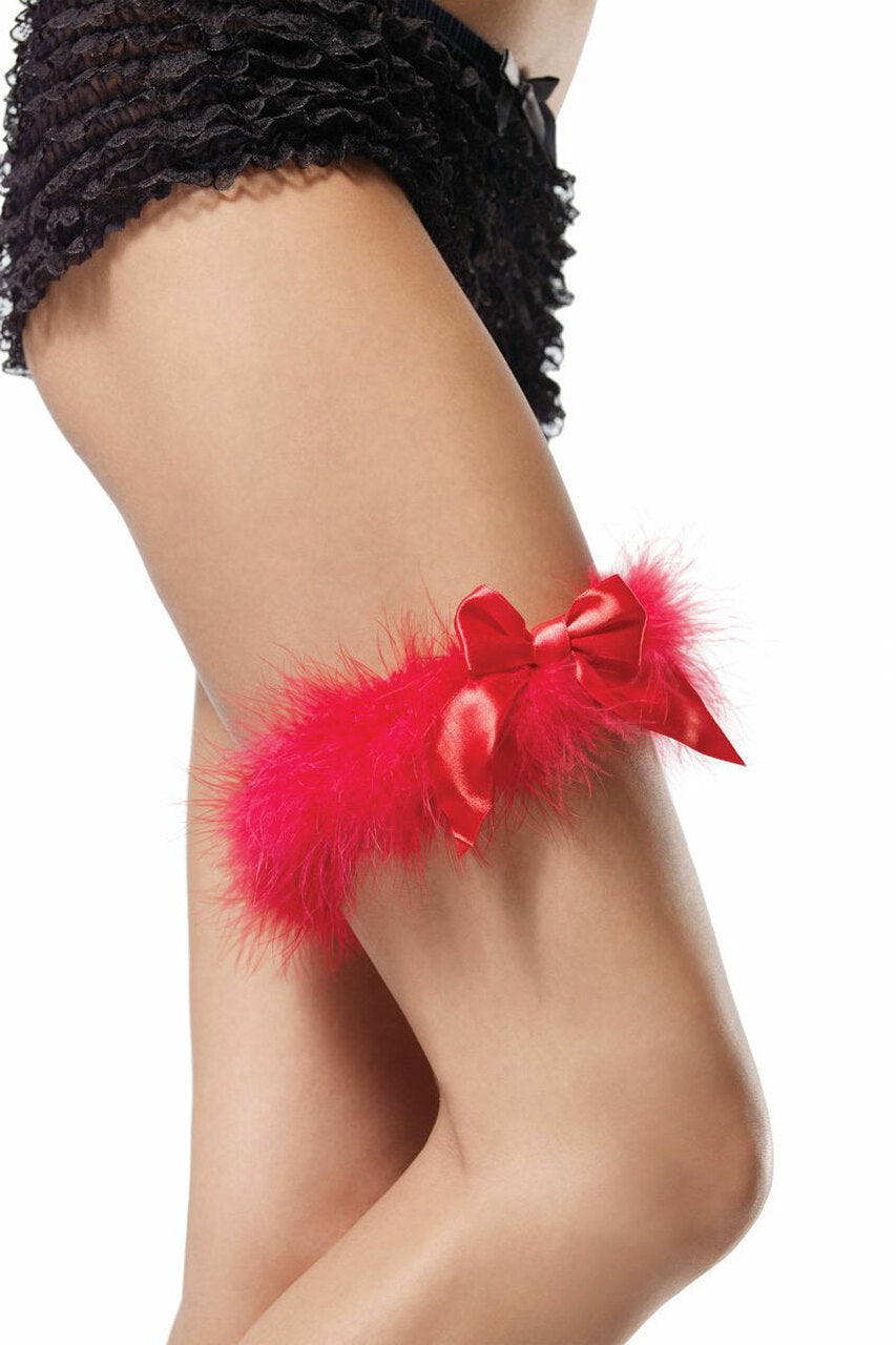 Marabou Garter