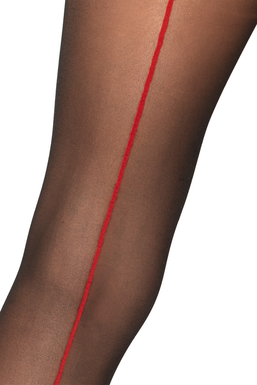 Contrast Backseam Pantyhose