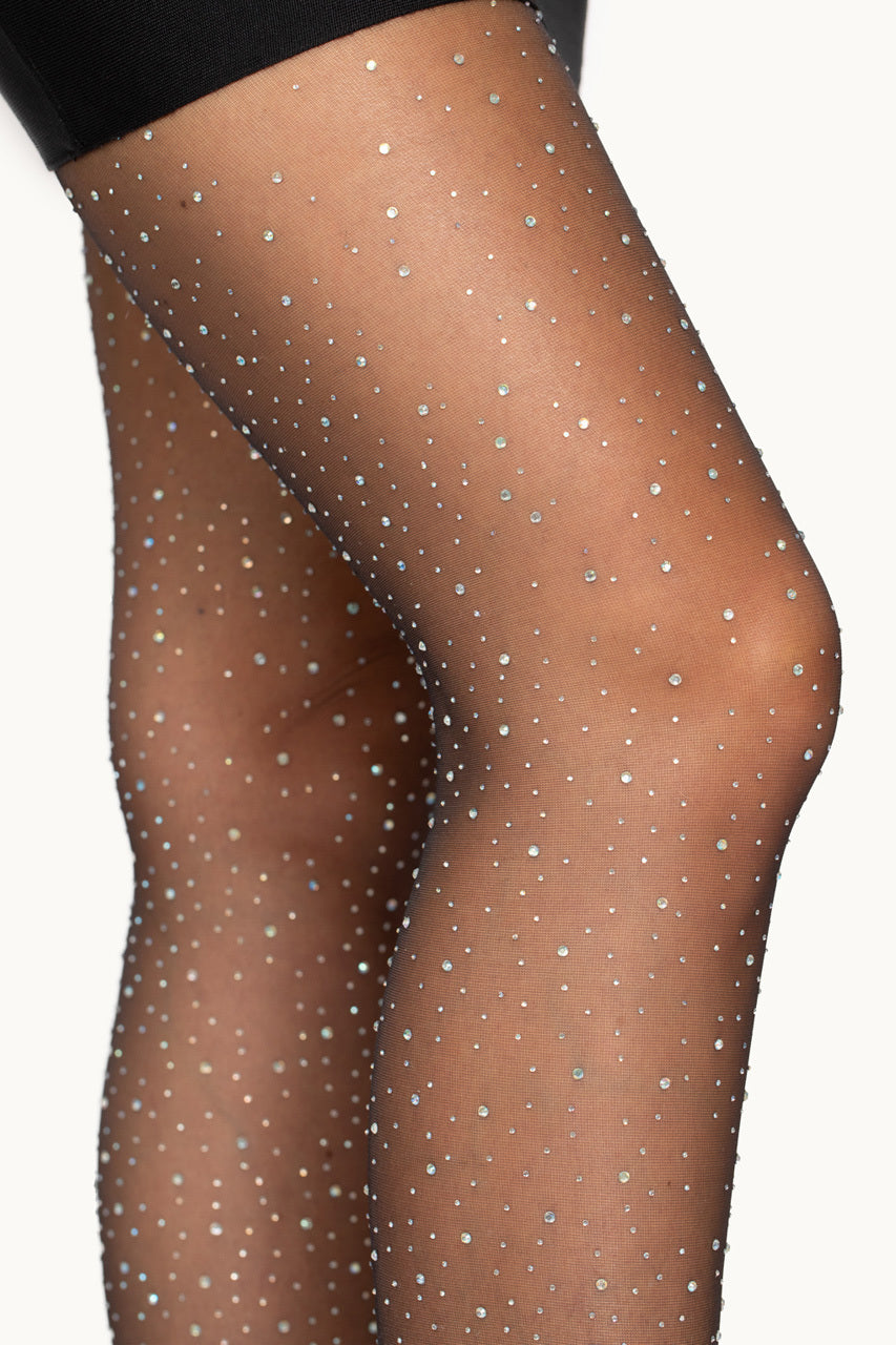 Rhinestone Pantyhose