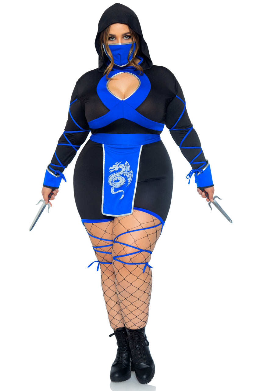 Plus Size Dragon Ninja Costume