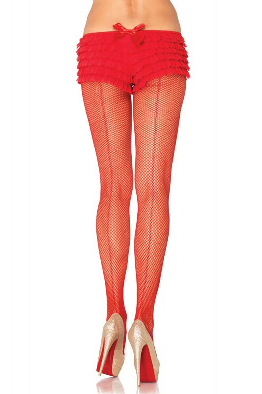 Back Seam Fishnet Pantyhose