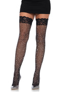 Cable Knit Thigh Highs