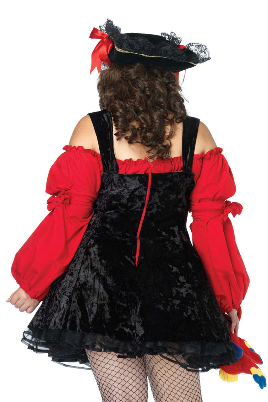 Plus Size Vixen Pirate Wench Costume