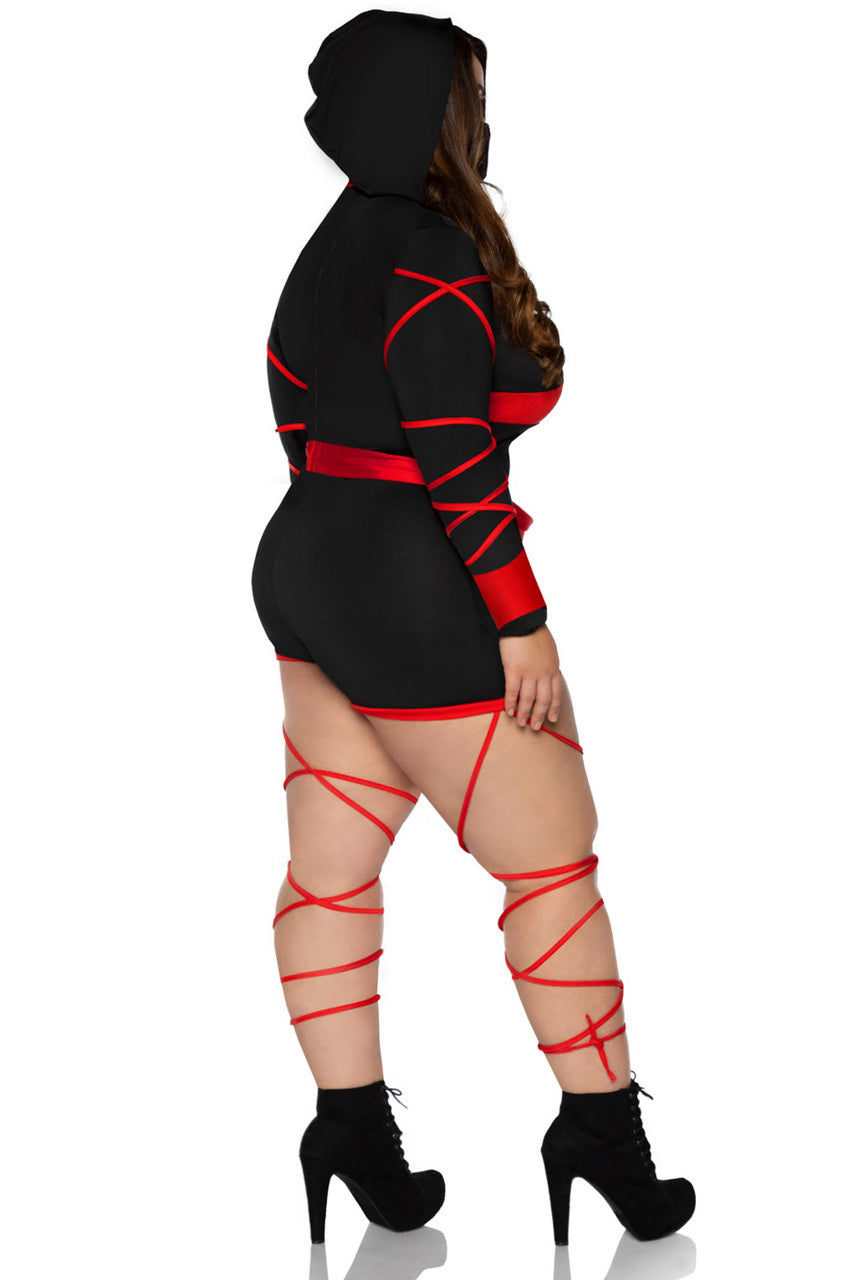 Plus Size Dragon Ninja Costume
