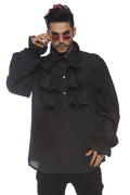 Ruffle Front Shirt