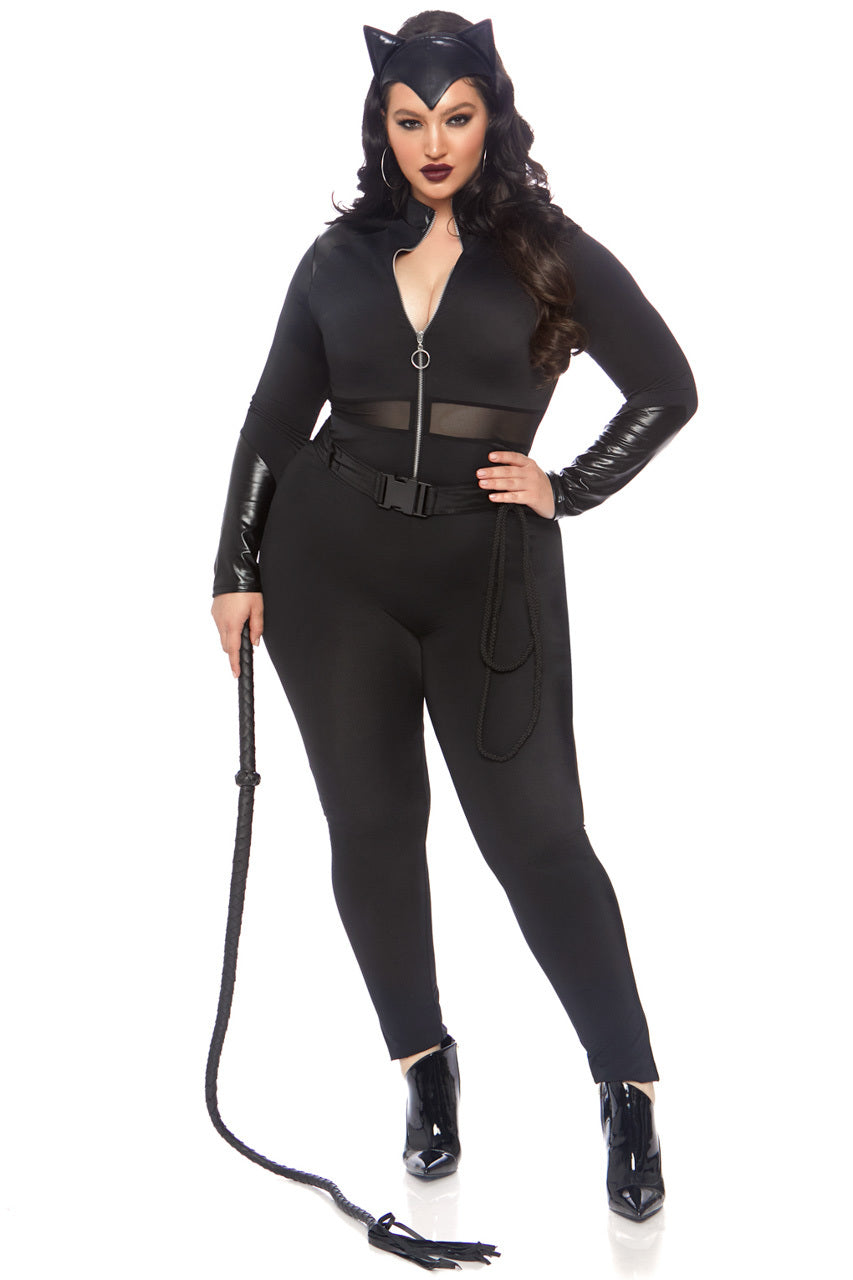 Plus Size Sultry Supervillain Costume