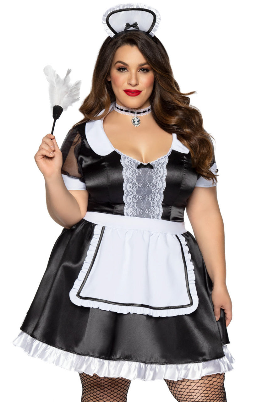 Plus Size French Maid Costume