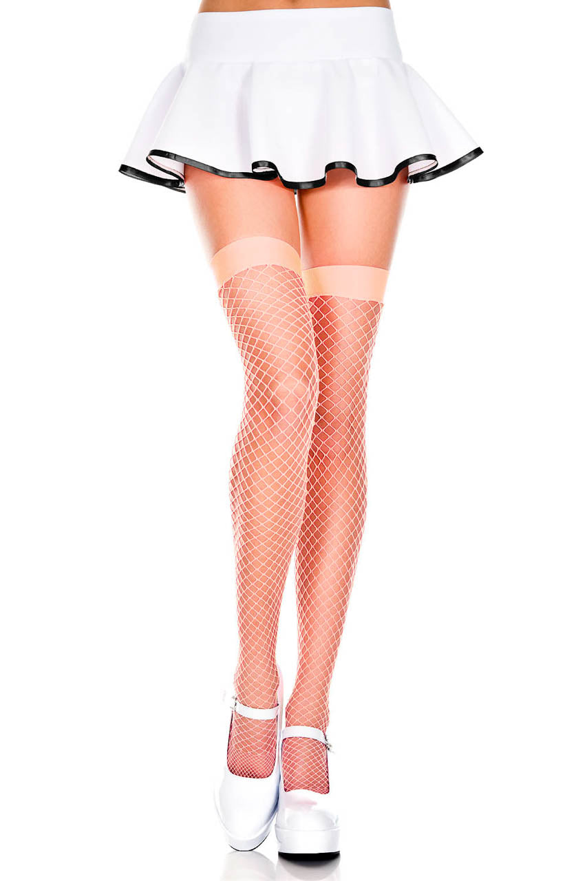 Fishnet Thigh High Stockings