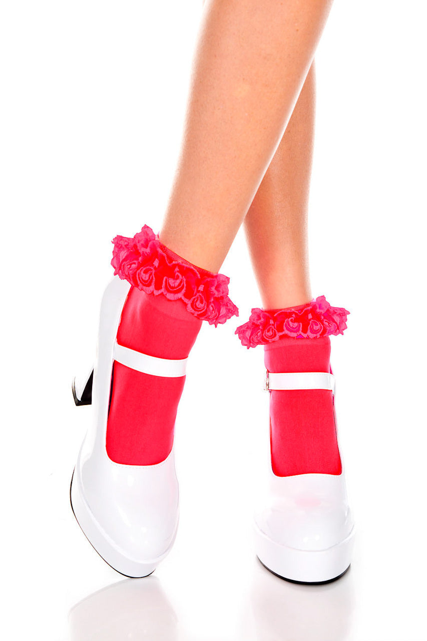 Ruffled Ankle Socks