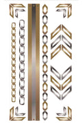 Gold Tattoo Combo- Arrows