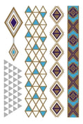 Gold Tattoo Combo- Egyptian