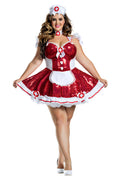 Plus Size Glam Nurse Costume