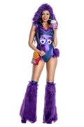 Sexy Purple Monster Costume