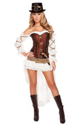 Sexy Steampunk Babe Costume