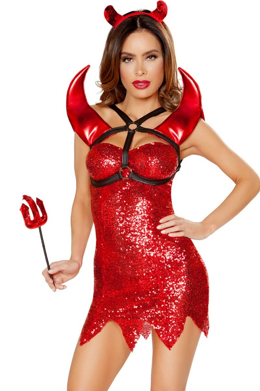 Sexy Glamorous Devil Costume