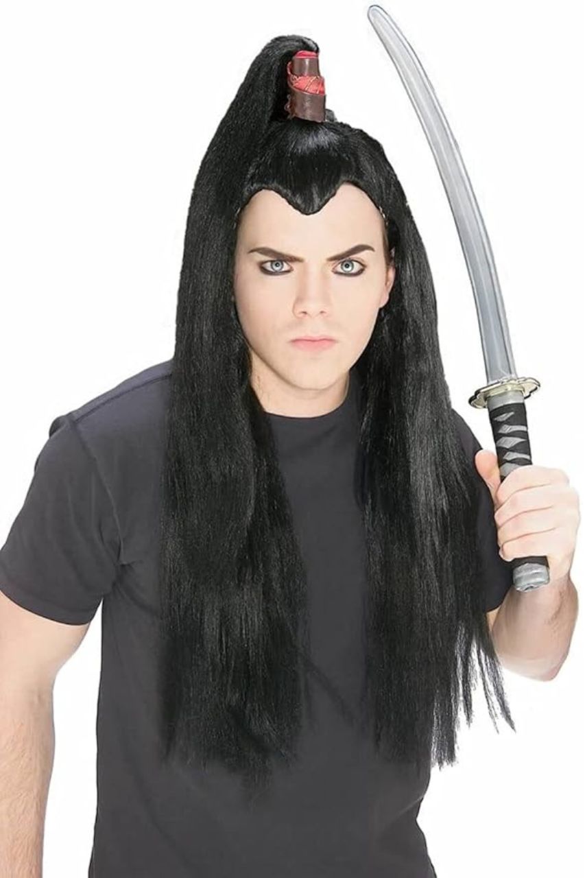Long Samurai Wig