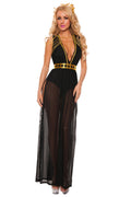 Dark Goddess Romper Costume