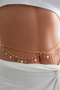 Criss Cross Charm Belly Chain