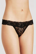 Floral Lace Band Thong