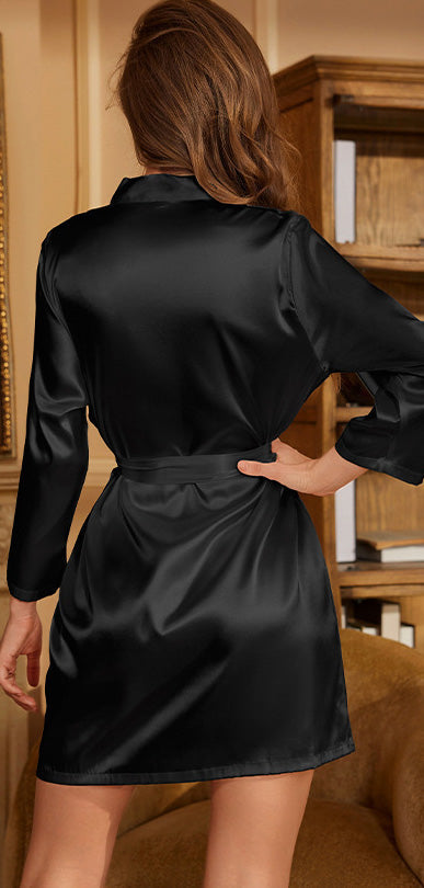 Classic Satin Robe
