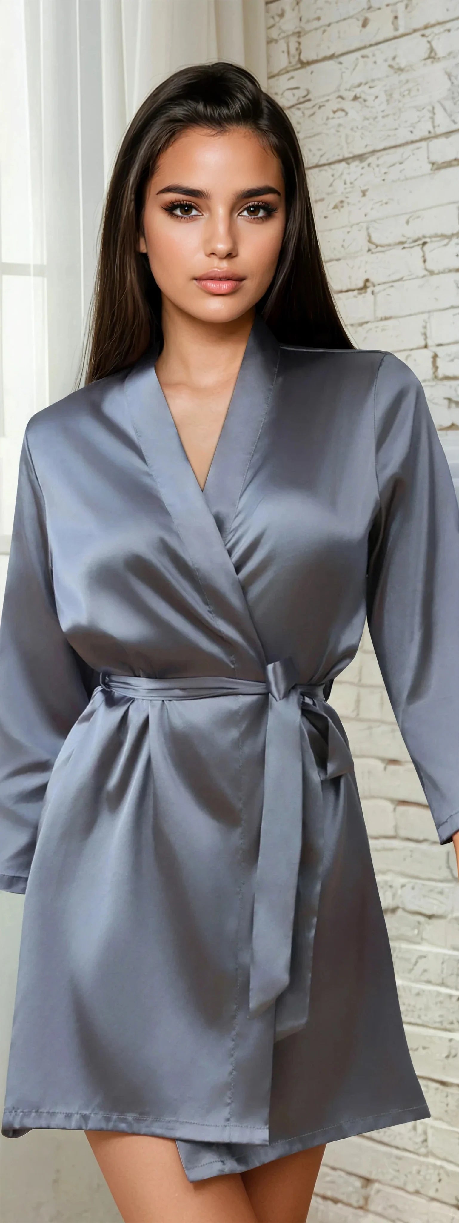 Classic Satin Robe