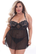 Plus Size Diamonds Are Forever Babydoll
